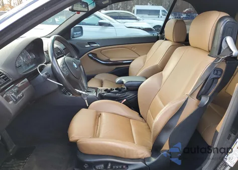 2005 BMW 330 Ci from USA, damaged, VIN WBABW53475PL50384